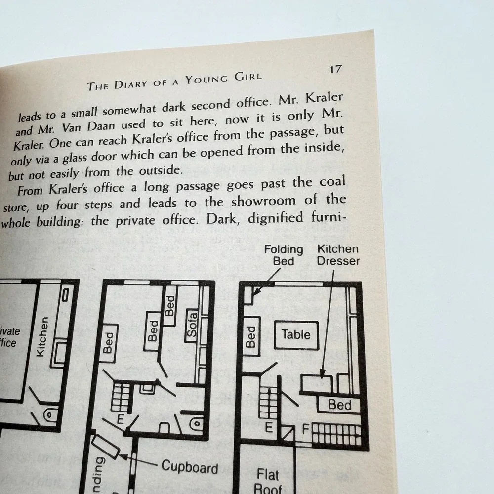 Anne Frank‎ The Diary of a Young Girl Paperback Eleanor Roosevelt Intro WWII